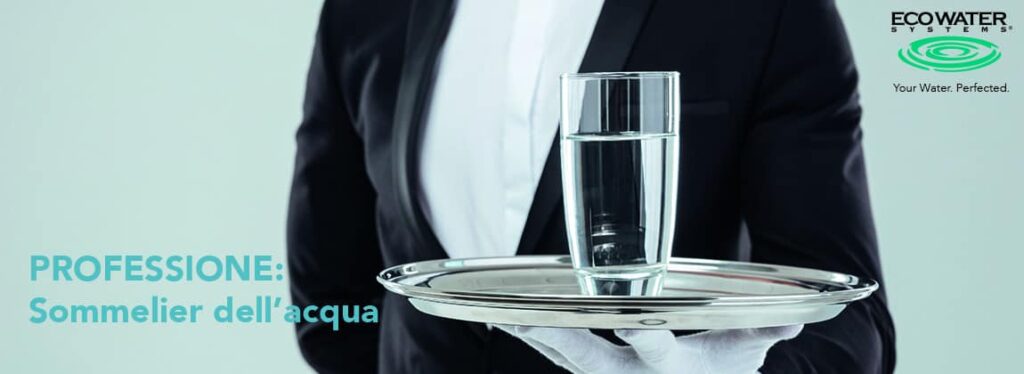 Professione: Sommelier dell’acqua