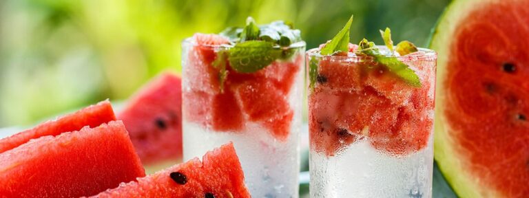 Acqua aromatizzata al cocomero
